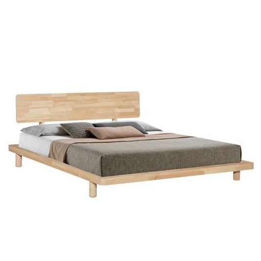 Tokyo Wooden Bedframe (Muji-Style in Natural)