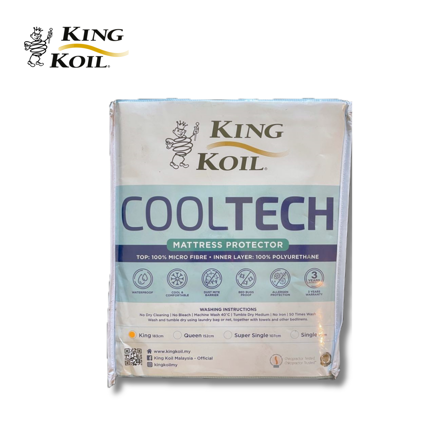 King Koil CoolTech Mattress Protector