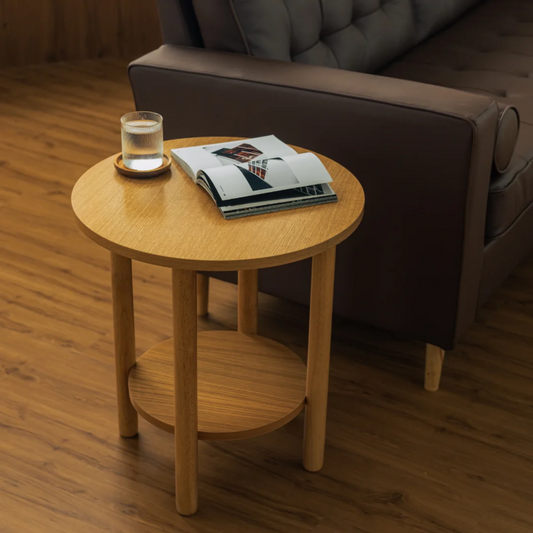 Solven Round End Table